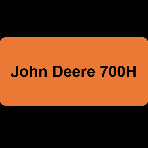 John Deere 700H